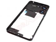 Black front housing with NFC and camera lens for Xiaomi Redmi 13C 4G, 23100RN82L / Poco C65